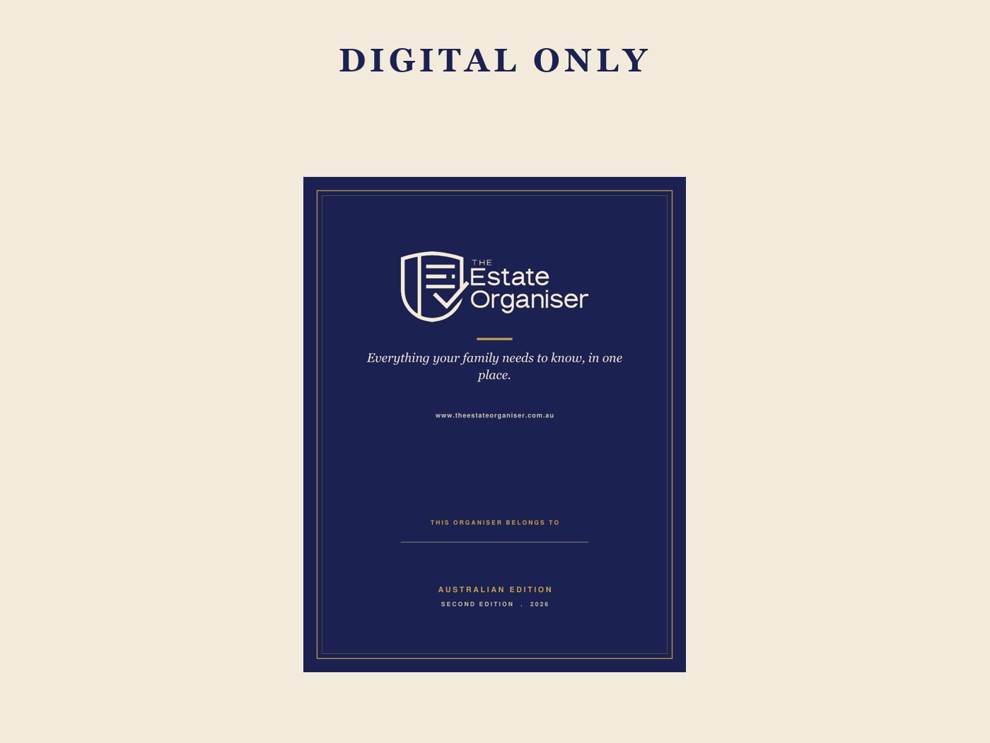 The Estate Organizer digital edition