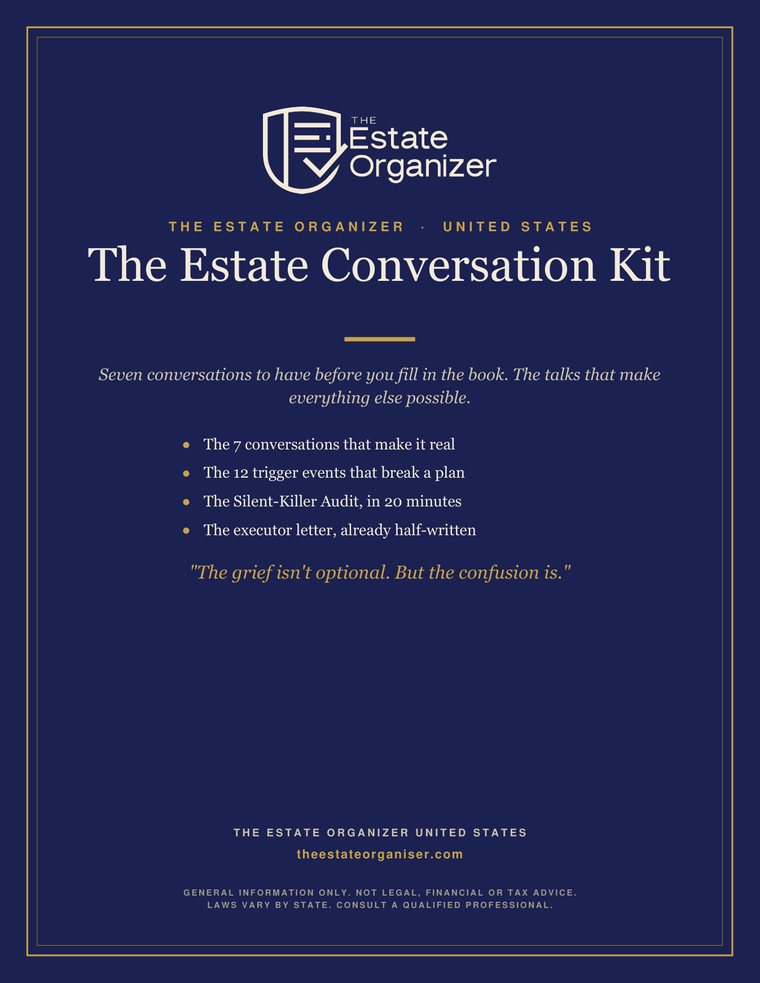 The Estate Organizer, American Edition cover